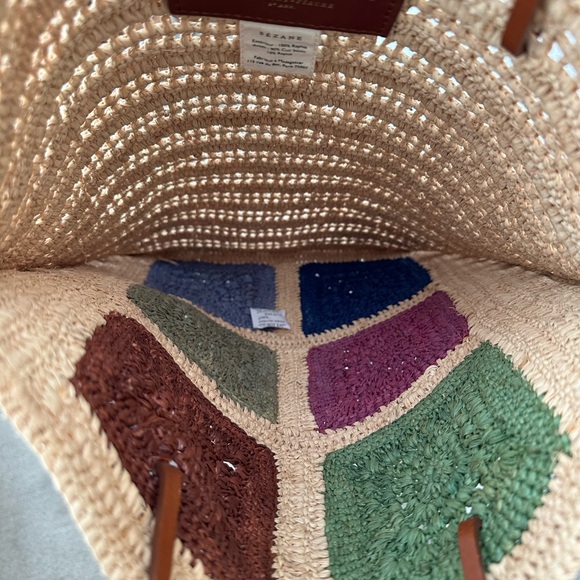 NWOT | Sézane FRANCISCO Basket Tote - Picture 6 of 10